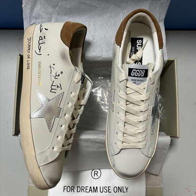 Golden Goose Super-Star Sneakers White Leather Suede GGSSWLS1020