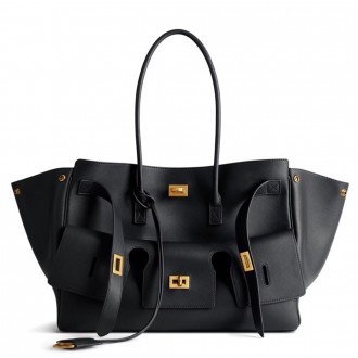 Balenciaga Bel Air Carry All Medium Bag in Black Calfskin Balenciaga Bel Air Carry All Medium Bag in Black Calfskin
