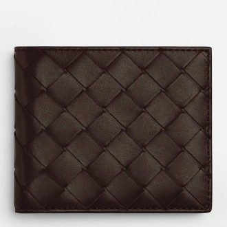 Bottega Veneta Bi-fold Wallet in Fondant Intrecciato Calfskin Bottega Veneta Bi-fold Wallet in Fondant Intrecciato Calfskin