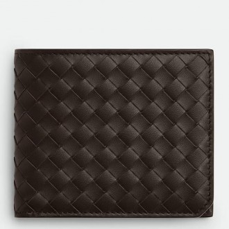Bottega Veneta Bi-fold Wallet with Coin Purse in Fondant Intrecciato Calfskin Bottega Veneta Bi-fold Wallet with Coin Purse in Fondant Intrecciato Calfskin