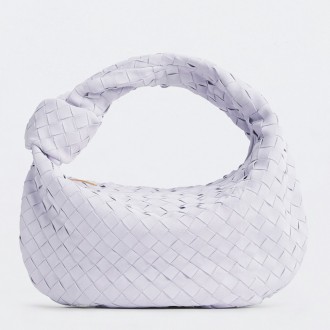 Bottega Veneta BV Jodie Teen Bag In Lilas Suede Calfskin Bottega Veneta BV Jodie Teen Bag In Lilas Suede Calfskin