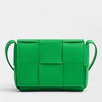 Bottega Veneta Candy Cassette Bag In Parakeet Lambskin Bottega Veneta Candy Cassette Bag In Parakeet Lambskin