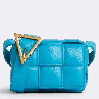 Bottega Veneta Candy Padded Cassette Bag In Pool Lambskin Bottega Veneta Candy Padded Cassette Bag In Pool Lambskin