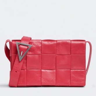 Bottega Veneta Cassett Bag In Lollipop Wrinkled Calfskin Bottega Veneta Cassett Bag In Lollipop Wrinkled Calfskin