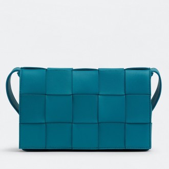 Bottega Veneta Cassett Bag In Mallard Intrecciato Lambskin Bottega Veneta Cassett Bag In Mallard Intrecciato Lambskin