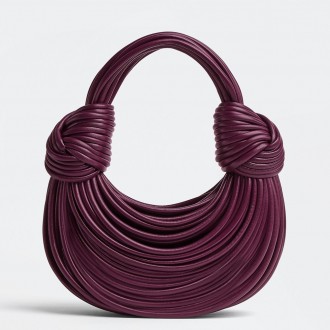 Bottega Veneta Double Knot Bag In Mystic Lambskin Bottega Veneta Double Knot Bag In Mystic Lambskin