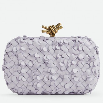 Bottega Veneta Knot Minaudiere Clutch in Oyster Sequins Lambskin Bottega Veneta Knot Minaudiere Clutch in Oyster Sequins Lambskin