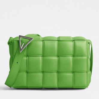 Bottega Veneta Padded Cassette Bag In Acid Green Lambskin Bottega Veneta Padded Cassette Bag In Acid Green Lambskin