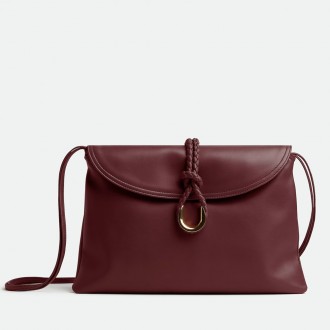 Bottega Veneta Small Liberta Bag in Barolo Calfskin
