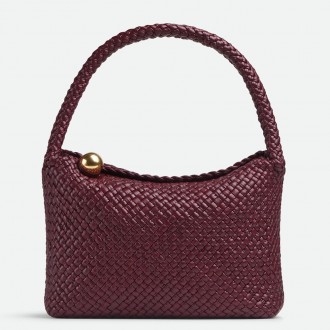 Bottega Veneta Tosca Bag in Barolo Intrecciato Calfskin Bottega Veneta Tosca Bag in Barolo Intrecciato Calfskin