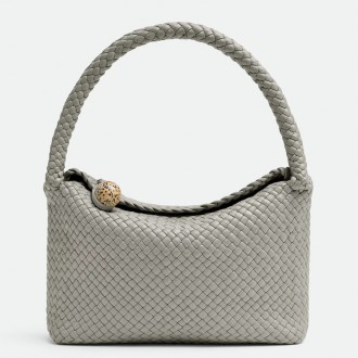 Bottega Veneta Tosca Bag in Grey Intrecciato Calfskin Bottega Veneta Tosca Bag in Grey Intrecciato Calfskin