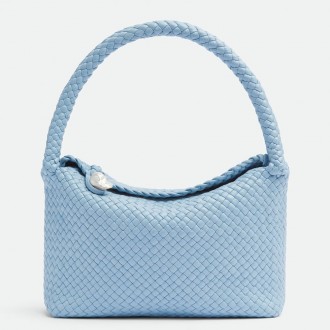 Bottega Veneta Tosca Bag in Light Blue Intrecciato Calfskin Bottega Veneta Tosca Bag in Light Blue Intrecciato Calfskin