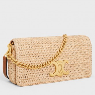 Celine Multipochette in Natural Raffia