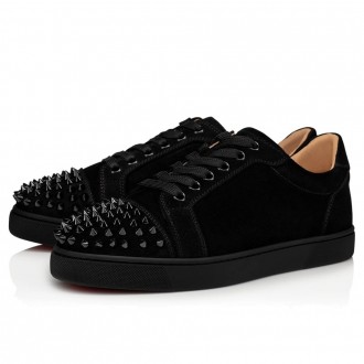 Christian Louboutin Women's Vieira Spikes Flat Sneakers Christian Louboutin Women's Vieira Spikes Flat Sneakers