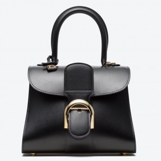 Delvaux Brillant Mini Bag in Black Box Calf Leather Delvaux Brillant Mini Bag in Black Box Calf Leather