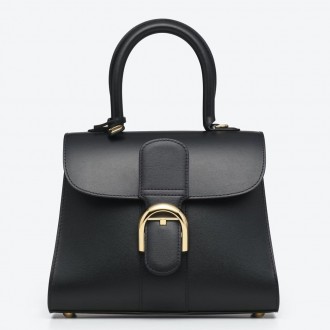 Delvaux Brillant PM Bag in Black Box Calf Leather Delvaux Brillant PM Bag in Black Box Calf Leather