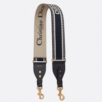 Dior Blue Christian Dior Shoulder Strap Dior Blue Christian Dior Shoulder Strap