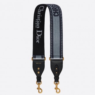 Dior Blue Denim Christian Dior Shoulder Strap Dior Blue Denim Christian Dior Shoulder Strap