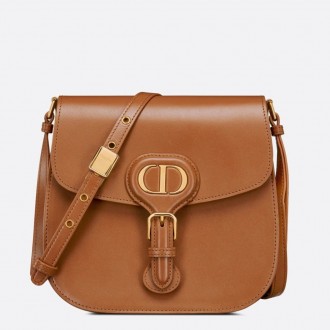 Dior Bobby Frame Bag In Brown Box Calfskin Dior Bobby Frame Bag In Brown Box Calfskin