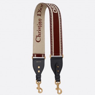 Dior Bordeaux Christian Dior Shoulder Strap Dior Bordeaux Christian Dior Shoulder Strap