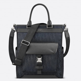 Dior Explorer Tote Bag In Black Dior Oblique Mirage Technical Fabric Dior Explorer Tote Bag In Black Dior Oblique Mirage Technical Fabric