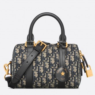 Dior Groove 20 Bag in Blue Dior Oblique Jacquard Dior Groove 20 Bag in Blue Dior Oblique Jacquard