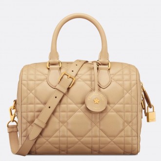 Dior Groove 25 Bag in Biscuit Macrocannage Calfskin Dior Groove 25 Bag in Biscuit Macrocannage Calfskin