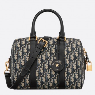 Dior Groove 25 Bag in Blue Dior Oblique Jacquard Dior Groove 25 Bag in Blue Dior Oblique Jacquard