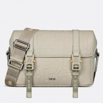 Dior Hit the Road Flap Messenger Bag in Beige Gravity Leather Dior Hit the Road Flap Messenger Bag in Beige Gravity Leather