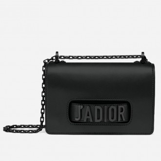 Dior J'Adior Flap Bag In Black Ultra Matte Calfskin Dior J'Adior Flap Bag In Black Ultra Matte Calfskin