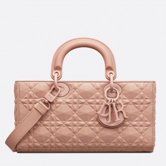 Dior Lady D-Joy Bag In Poudre Calfskin with Diamond Motif Dior Lady D-Joy Bag In Poudre Calfskin with Diamond Motif