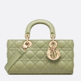 Dior Lady D-Joy Medium Bag In Ethereal Green Cannage Lambskin Dior Lady D-Joy Medium Bag In Ethereal Green Cannage Lambskin