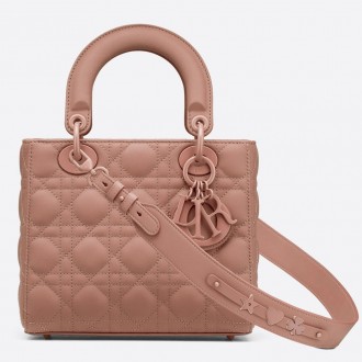 Dior Lady Dior My ABCDior Bag In Blush Ultramatte Calfskin Dior Lady Dior My ABCDior Bag In Blush Ultramatte Calfskin