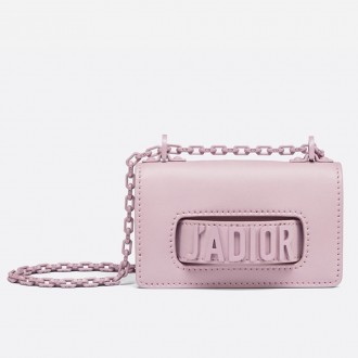 Dior Mini J'Adior Bag In Pink Ultra Matte Calfskin Dior Mini J'Adior Bag In Pink Ultra Matte Calfskin