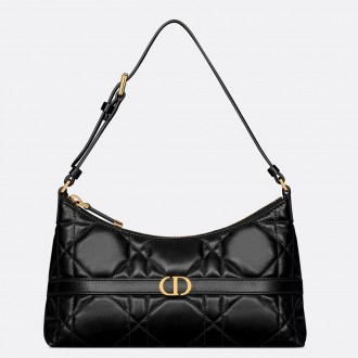 Dior Miss Caro Cigale Mini Bag in Black Macrocannage Lambskin Dior Miss Caro Cigale Mini Bag in Black Macrocannage Lambskin