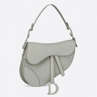 Dior Saddle Bag In Grey Ultramatte Calfskin Dior Saddle Bag In Grey Ultramatte Calfskin