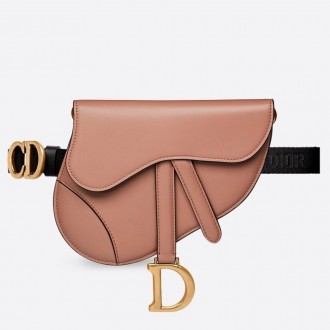 Dior Saddle Belt Bag In Powder Smooth Calfskin Dior Saddle Belt Bag In Powder Smooth Calfskin