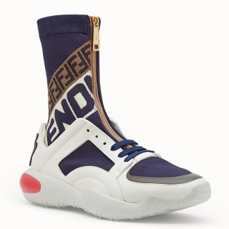 Fendi Multicoloured Tech Fabric High-tops Sneakers Fendi Multicoloured Tech Fabric High-tops Sneakers