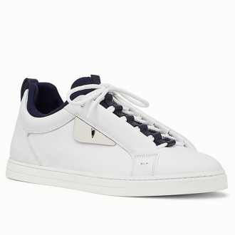 Fendi White Contrast Trim Bag Bugs Eyes Sneakers Fendi White Contrast Trim Bag Bugs Eyes Sneakers