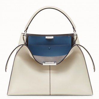 Fendi White Peekaboo X Lite Large Bag Fendi White Peekaboo X Lite Large Bag