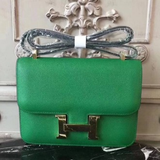Hermes Bamboo Constance MM 24cm Epsom Leather Bag Hermes Bamboo Constance MM 24cm Epsom Leather Bag