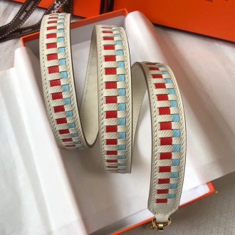 Hermes Beton Tressage Cuir 25MM Bag Strap Hermes Beton Tressage Cuir 25MM Bag Strap