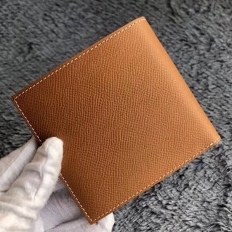 Hermes Brown MC2 Copernic Compact Wallet Hermes Brown MC2 Copernic Compact Wallet