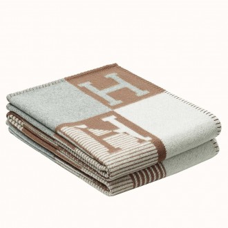Hermes Caramel Echecs Et Trames Blanket Hermes Caramel Echecs Et Trames Blanket