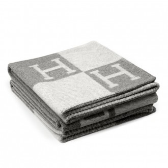 Hermes Grey Avalon Blanket Hermes Grey Avalon Blanket