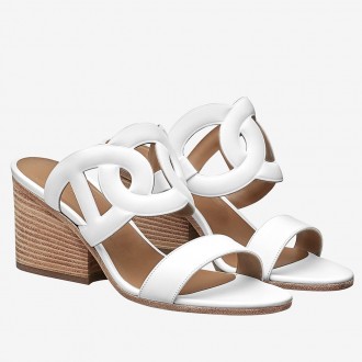 Hermes White Peace Sandals Hermes White Peace Sandals