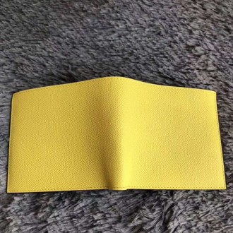 Hermes Yellow MC2 Copernic Compact Wallet Hermes Yellow MC2 Copernic Compact Wallet
