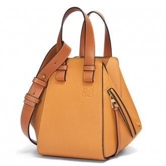 Loewe Compact Hammock Bag in Light Caramel Grained Calfskin Loewe Compact Hammock Bag in Light Caramel Grained Calfskin