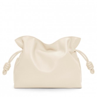Loewe Flamenco Clutch Bag In Angora Calfskin Loewe Flamenco Clutch Bag In Angora Calfskin