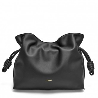 Loewe Flamenco Clutch Bag in Black Nappa Calfskin Loewe Flamenco Clutch Bag in Black Nappa Calfskin